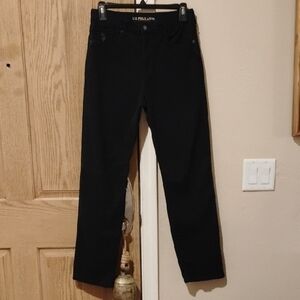 U.S. Polo Assn., Boy's Size 16 Black Pants